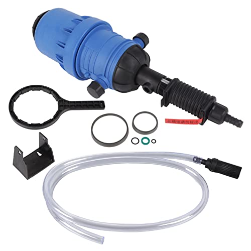 Qukaim Gartendünger-Injektor, Mehrzweck-Wasserbetriebene Dosierpumpe für Industrie, Garten, Nutztiere, Mischchemikalieneinspritzer, strapazierfähig, einstellbare Rate Qukaim Gartendünger-Injektor, Mehrzweck-Wasserbetriebene Dosierpumpe für Industrie, Garten, Nutztiere, Mischchemikalieneinspritzer, strapazierfähig, einstellbare Rate von Qukaim