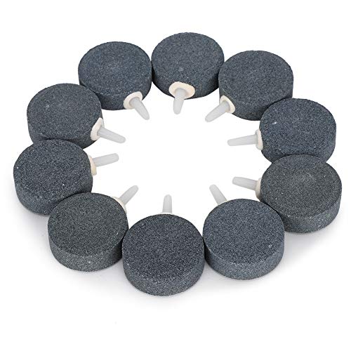 Qukaim Gasscheibe Stein 10pcs Fish Tank Air Bubble Stone Belüfter Hydroponische Sauerstoffplatte Scheibe für Aquarium Pumpe Geeignet für Teichpumpe Gasscheibe Stein Qukaim Gasscheibe Stein 10pcs Fish Tank Air Bubble Stone Belüfter Hydroponische Sauerstoffplatte Scheibe für Aquarium Pumpe Geeignet für Teichpumpe Gasscheibe Stein von Qukaim