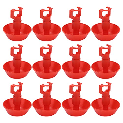 Qukaim Geflügel-Bewässerungsbecher, 15 Stück, Hühner-Bewässerungsschalen, automatische Hühnertrinker mit Nippel, Geflügel-Bewässerungsbecher für Hühnerzucht, einfach zu bedienen, langlebiges Design Qukaim Geflügel-Bewässerungsbecher, 15 Stück, Hühner-Bewässerungsschalen, automatische Hühnertrinker mit Nippel, Geflügel-Bewässerungsbecher für Hühnerzucht, einfach zu bedienen, langlebiges Design von Qukaim
