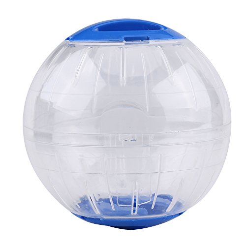 Qukaim Gymnastikball für kleine Haustiere, Kunststoff, 12 cm, 3 Farben, Hamster, Rennmäuse, Laufspielzeug, Aktivitätsball für Hamster und Rennmäuse von Qukaim