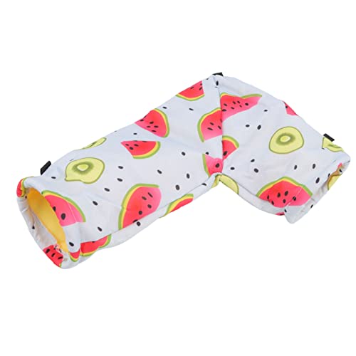 Qukaim Hamster-Tunnelbett, kleines Haustier-Eckversteck Tunnel für Hamster, Meerschweinchen, Frettchen, Zuckergleiter, 30 cm lang, lustiges Design, gemütliches Nest Qukaim Hamster-Tunnelbett, kleines Haustier-Eckversteck Tunnel für Hamster, Meerschweinchen, Frettchen, Zuckergleiter, 30 cm lang, lustiges Design, gemütliches Nest von Qukaim