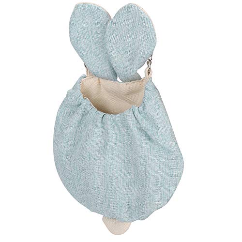 Qukaim Hamsterschlafsack, Hasenohr-Form, Hängematte, Blau, kleines Haustier-Hängebett, ideal für Hamster und kleine Haustiere, gemütliches Design, 30 x 20 cm Qukaim Hamsterschlafsack, Hasenohr-Form, Hängematte, Blau, kleines Haustier-Hängebett, ideal für Hamster und kleine Haustiere, gemütliches Design, 30 x 20 cm von Qukaim