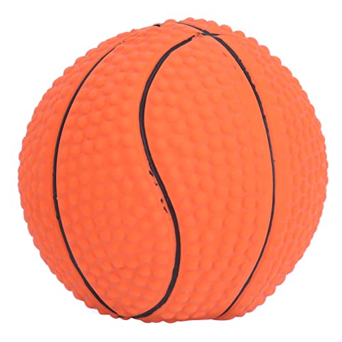 Qukaim Haustier Basketball Spielzeug Haustier Basketball Spielzeug Quietschender Hund Kauball Langlebiger Bissfester Latexball für Mittlere Große Hunde, Ideal zum Apportieren und Spielen, 10cm Qukaim Haustier Basketball Spielzeug Haustier Basketball Spielzeug Quietschender Hund Kauball Langlebiger Bissfester Latexball für Mittlere Große Hunde, Ideal zum Apportieren und Spielen, 10cm von Qukaim
