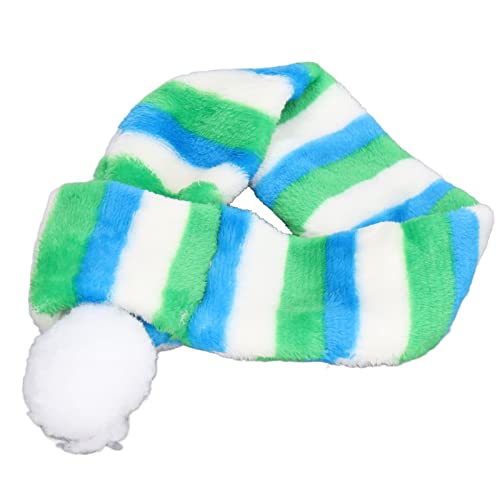 Qukaim Haustier-Kostüm, Schal, Weihnachten, warm, gemütlich, Winter, gestreift, für Familienschießen, 45 cm, Haustier-Strickschal für Geburtstagsparty Qukaim Haustier-Kostüm, Schal, Weihnachten, warm, gemütlich, Winter, gestreift, für Familienschießen, 45 cm, Haustier-Strickschal für Geburtstagsparty von Qukaim