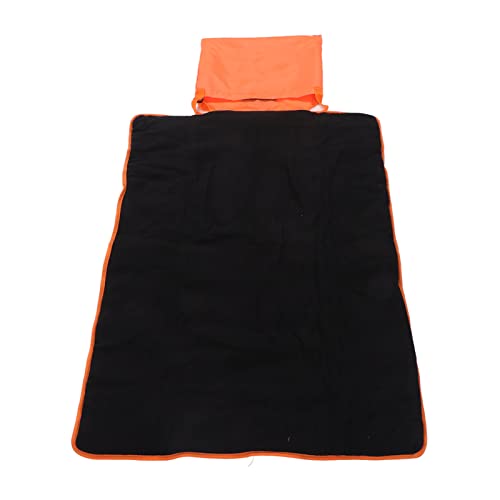 Qukaim Haustier-Schlafmatte für den Außenbereich, wendbar, wasserdicht, tragbar, Reise-Hundebett, maschinenwaschbar, Orange mit schwarzer Polyesterschicht, 91,4 x 61 cm Qukaim Haustier-Schlafmatte für den Außenbereich, wendbar, wasserdicht, tragbar, Reise-Hundebett, maschinenwaschbar, Orange mit schwarzer Polyesterschicht, 91,4 x 61 cm von Qukaim