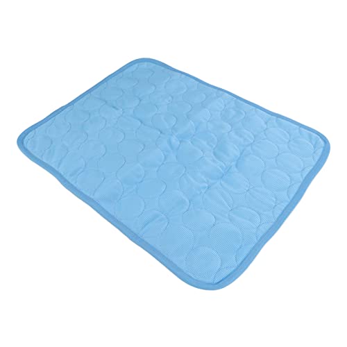 Qukaim Haustier Selbstkühlende Decke Hund Kühlmatte, Atmungsaktive Waschbare Wiederverwendbare Eisseide Zwinger Matte, Tragbares Haustier Kühlkissen für Zuhause und Reisen, Rutschfestes Design, 60 x Qukaim Haustier Selbstkühlende Decke Hund Kühlmatte, Atmungsaktive Waschbare Wiederverwendbare Eisseide Zwinger Matte, Tragbares Haustier Kühlkissen für Zuhause und Reisen, Rutschfestes Design, 60 x von Qukaim