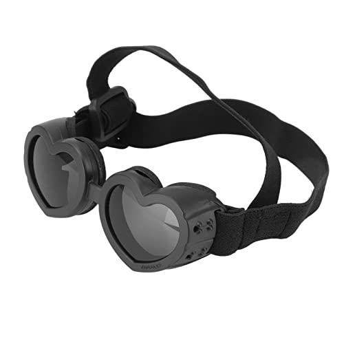 Qukaim Haustier-Sonnenbrille, 3 Stück, Haustierdecke, weicher Korallenplüsch, dünne Decke für kleine Hunde und Katzen, Hundebrille mit verstellbarer Herzform für winddichten Augenschutz, Größe XS Qukaim Haustier-Sonnenbrille, 3 Stück, Haustierdecke, weicher Korallenplüsch, dünne Decke für kleine Hunde und Katzen, Hundebrille mit verstellbarer Herzform für winddichten Augenschutz, Größe XS von Qukaim