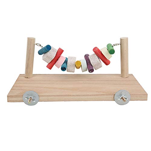 Qukaim Haustier Spielzeug Multifunktions Holz Springplattform Anti Biss Kauspielzeug für Hamster Kaninchen Chinchilla Kleintier Natürliches Material 15 x 10 x 5 cm Qukaim Haustier Spielzeug Multifunktions Holz Springplattform Anti Biss Kauspielzeug für Hamster Kaninchen Chinchilla Kleintier Natürliches Material 15 x 10 x 5 cm von Qukaim