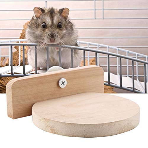 Qukaim Haustier Springbrett Spielzeug Holz Springbrett Spielzeug für kleine Haustiere Massivholz Kletterplattform Hamster Springspielzeug für Käfig 30 x 15 x 2 cm Naturholz-Finish Qukaim Haustier Springbrett Spielzeug Holz Springbrett Spielzeug für kleine Haustiere Massivholz Kletterplattform Hamster Springspielzeug für Käfig 30 x 15 x 2 cm Naturholz-Finish von Qukaim