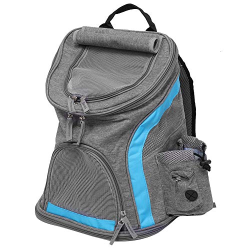 Qukaim Haustier-Tragetasche, umweltfreundlich, atmungsaktiv, zusammenklappbar, für Outdoor-Reisen, Blaugrau, leichtes und kompaktes Design Qukaim Haustier-Tragetasche, umweltfreundlich, atmungsaktiv, zusammenklappbar, für Outdoor-Reisen, Blaugrau, leichtes und kompaktes Design von Qukaim