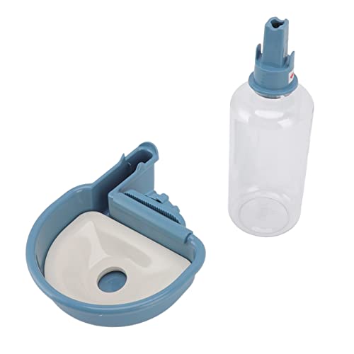 Qukaim Haustier-Wasserspender 480 ml Automatischer Haustier-Wasserspender, abnehmbarer hängender Haustier-Schwerkraft-Bewässerungsbehälter für Katzen und Hunde, Haustier-Wasserstation, leicht zu Qukaim Haustier-Wasserspender 480 ml Automatischer Haustier-Wasserspender, abnehmbarer hängender Haustier-Schwerkraft-Bewässerungsbehälter für Katzen und Hunde, Haustier-Wasserstation, leicht zu von Qukaim