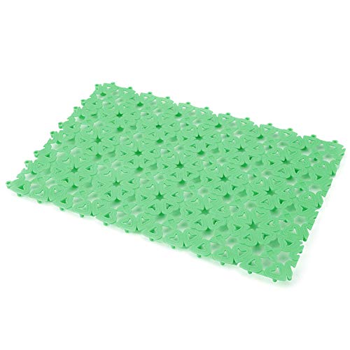 Qukaim Haustierkissen Haustiermatte, Kunststoff, gespleißt, hohl, Anti-Rutsch-Pads für Hunde und Katzen, 60 x 40 cm, ideal für Haustierkäfig und Badezimmerboden, Grün Qukaim Haustierkissen Haustiermatte, Kunststoff, gespleißt, hohl, Anti-Rutsch-Pads für Hunde und Katzen, 60 x 40 cm, ideal für Haustierkäfig und Badezimmerboden, Grün von Qukaim