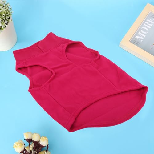 Qukaim Haustierkleidung Fleece Hundekleidung, 2XL, warme Winterbekleidung für Haustiere, weiche, bequeme Kleidung für Hunde und Katzen, ideales Haustierzubehör von Qukaim