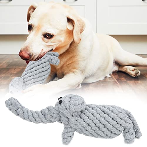 Qukaim Haustierspielzeug Baumwollseil Haustierspielzeug, Weiches Plüsch Tierform Kauen Backenzähne Spielzeug für Hunde, Manuelles Weben, Elefant und Affe Design, Interaktives Trainingsspielzeug Qukaim Haustierspielzeug Baumwollseil Haustierspielzeug, Weiches Plüsch Tierform Kauen Backenzähne Spielzeug für Hunde, Manuelles Weben, Elefant und Affe Design, Interaktives Trainingsspielzeug von Qukaim