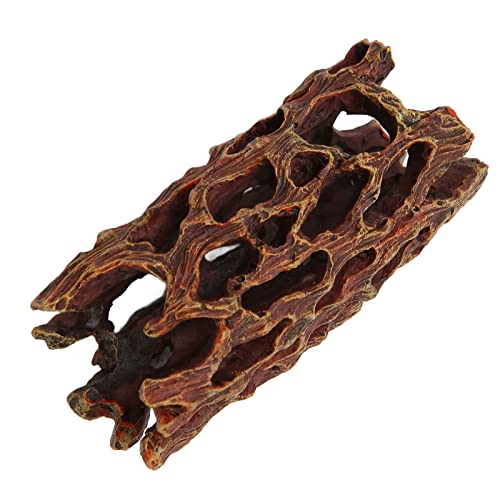 Qukaim Hohle Baumstamm für Aquarien, Dekoration für Aquarien, Hohlbaumstamm, Dekoration, Harz, Versteck, Höhle Ornament für Aquarien, geeignet für Schlangen und Eidechsen, 30,5 x 15,2 x 20,3 cm, Qukaim Hohle Baumstamm für Aquarien, Dekoration für Aquarien, Hohlbaumstamm, Dekoration, Harz, Versteck, Höhle Ornament für Aquarien, geeignet für Schlangen und Eidechsen, 30,5 x 15,2 x 20,3 cm, von Qukaim