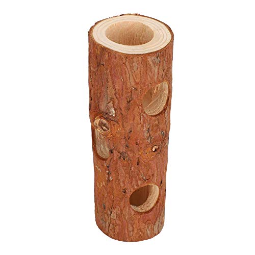 Qukaim Holz Hamster Tunnel Kauspielzeug Haustier Tunnel Accory für Frettchen und Rennmäuse Spielen und Ausruhen Übung Tube L Größe Holzkonstruktion Qukaim Holz Hamster Tunnel Kauspielzeug Haustier Tunnel Accory für Frettchen und Rennmäuse Spielen und Ausruhen Übung Tube L Größe Holzkonstruktion von Qukaim