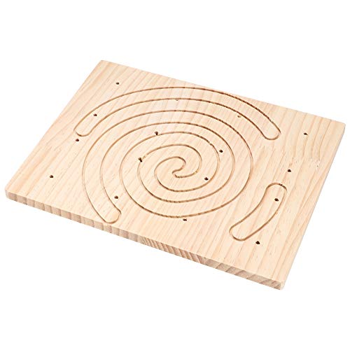 Qukaim Holzkrallen Kratzbrett für Haustier Igel, Eichhörnchen, Kaninchen, Spielspielzeug Käfig Accory, Krallen Kratzbrett, 30 x 20 cm, Holz, Design Qukaim Holzkrallen Kratzbrett für Haustier Igel, Eichhörnchen, Kaninchen, Spielspielzeug Käfig Accory, Krallen Kratzbrett, 30 x 20 cm, Holz, Design von Qukaim