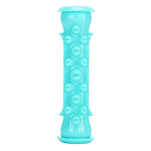 Qukaim Hund Beißspielzeug Haustier Hund TPR Sicherheit Molar Reinigung Zahnstange Spielzeug Puzzle Training Beißzahnbürste für Hunde, Gelb und Blau, 25 cm lang, ideal für Zahnpflege und Spielen Qukaim Hund Beißspielzeug Haustier Hund TPR Sicherheit Molar Reinigung Zahnstange Spielzeug Puzzle Training Beißzahnbürste für Hunde, Gelb und Blau, 25 cm lang, ideal für Zahnpflege und Spielen von Qukaim