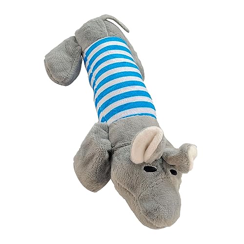 Qukaim Hund Plüsch Stofftier Spielzeug Hund Plüschtier, Interaktives Nilpferd Form Gefülltes Hund Kauspielzeug, Weiches Plüsch Haustier Spielzeug für Hunde und Katzen, Langeweile Linderung 30cm Lang Qukaim Hund Plüsch Stofftier Spielzeug Hund Plüschtier, Interaktives Nilpferd Form Gefülltes Hund Kauspielzeug, Weiches Plüsch Haustier Spielzeug für Hunde und Katzen, Langeweile Linderung 30cm Lang von Qukaim