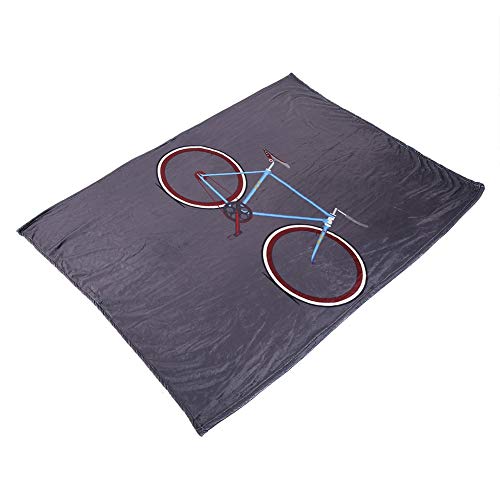 Qukaim Hund Weiche Matte Haustier Hund Weiche Warme Decke, Klimaanlage Matte für Katzen und Welpen, Fahrrad Muster Pad, 150 x 120 cm Qukaim Hund Weiche Matte Haustier Hund Weiche Warme Decke, Klimaanlage Matte für Katzen und Welpen, Fahrrad Muster Pad, 150 x 120 cm von Qukaim
