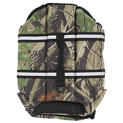 Qukaim Hunde-Badeanzug, Schwimmweste, Schwimmweste für Welpen, Wassersicherheit, Camouflage, Größe L, Schwimmschutz für Hunde, verstellbare Träger, schnell trocknendes Material Qukaim Hunde-Badeanzug, Schwimmweste, Schwimmweste für Welpen, Wassersicherheit, Camouflage, Größe L, Schwimmschutz für Hunde, verstellbare Träger, schnell trocknendes Material von Qukaim