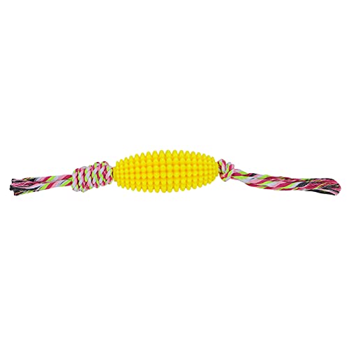 Qukaim Hunde Beißspielzeug Haustier Kauspielzeug, Hund Gummi Beißspielzeug Ball, Interaktives Molar Beißspielzeug für Kleine Hunde, Gummi, 10cm Durchmesser, Ideal zum Kauen und Spielen Qukaim Hunde Beißspielzeug Haustier Kauspielzeug, Hund Gummi Beißspielzeug Ball, Interaktives Molar Beißspielzeug für Kleine Hunde, Gummi, 10cm Durchmesser, Ideal zum Kauen und Spielen von Qukaim