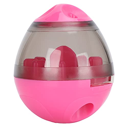 Qukaim Hunde Interaktives Spielzeug Hunde Futter Leckspender Tumbler Ball, interaktives Trainingsspielzeug für Hunde, ABS und PC Material, Rosa Qukaim Hunde Interaktives Spielzeug Hunde Futter Leckspender Tumbler Ball, interaktives Trainingsspielzeug für Hunde, ABS und PC Material, Rosa von Qukaim