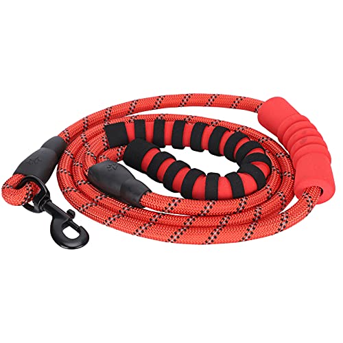 Qukaim Hundegeschirr mit Zuggurt für draußen, verstellbares Anti-Verlust-reflektierendes Nylon-Geschirr mit 177 cm Leine, leichter Zuggurt für große, mittelgroße Hunde, Rot und Lila, Größe XL Qukaim Hundegeschirr mit Zuggurt für draußen, verstellbares Anti-Verlust-reflektierendes Nylon-Geschirr mit 177 cm Leine, leichter Zuggurt für große, mittelgroße Hunde, Rot und Lila, Größe XL von Qukaim