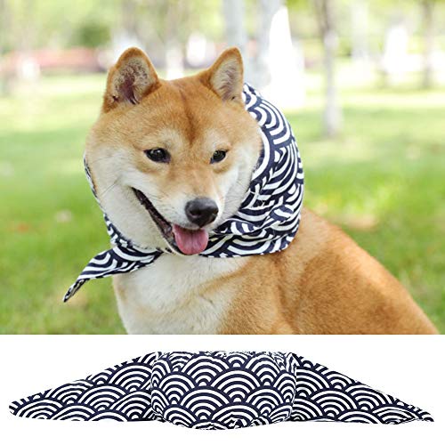 Qukaim Hundekissen, kleines Bündel, niedliche Form, bequemes Spielspielzeug für Hund Katze, blaue Welle S, ideal zum Spielen, weiches Kissen-Design Qukaim Hundekissen, kleines Bündel, niedliche Form, bequemes Spielspielzeug für Hund Katze, blaue Welle S, ideal zum Spielen, weiches Kissen-Design von Qukaim