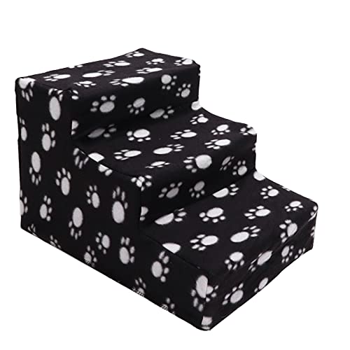 Qukaim Hundeleiter Wiederverwendbare wasserdichte Hunde-Pee Pad, 80 x 90 cm, rutschfeste Haustierurinmatte, tragbare 3-stufige Hundekletterleiter, abnehmbare Hundetreppe für Hunde und Katzen Qukaim Hundeleiter Wiederverwendbare wasserdichte Hunde-Pee Pad, 80 x 90 cm, rutschfeste Haustierurinmatte, tragbare 3-stufige Hundekletterleiter, abnehmbare Hundetreppe für Hunde und Katzen von Qukaim
