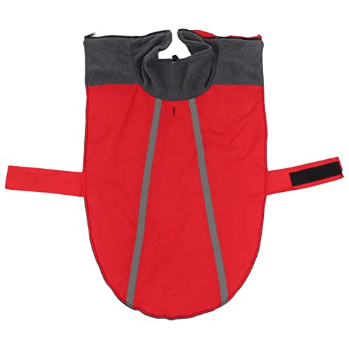 Qukaim Hundemantel für kaltes Wetter, winddicht, wasserdicht, für mittelgroße und große Hunde, kaltes Wetter, bequemes Design, Größe XXL Qukaim Hundemantel für kaltes Wetter, winddicht, wasserdicht, für mittelgroße und große Hunde, kaltes Wetter, bequemes Design, Größe XXL von Qukaim