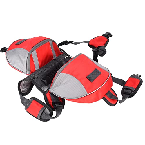Qukaim Hunderucksack Hundesatteltasche Verstellbar Hound Reise Hunderucksack mit Seite Qukaim Hunderucksack Hundesatteltasche Verstellbar Hound Reise Hunderucksack mit Seite von Qukaim
