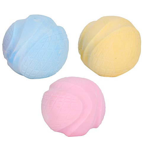 Qukaim Hundespielzeug-Spielzeug für Molaren, 3-teiliges TPR-Beißball-Set in Gelb, Blau, Rosa, umweltfreundliches Hundespielzeug zur Zahnpflege, sicher für Hunde Qukaim Hundespielzeug-Spielzeug für Molaren, 3-teiliges TPR-Beißball-Set in Gelb, Blau, Rosa, umweltfreundliches Hundespielzeug zur Zahnpflege, sicher für Hunde von Qukaim