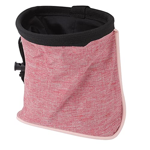 Qukaim Hundetasche Hundeleckerlibeutel, zusammenklappbare Hundespaziergangstasche mit integriertem Kotbeutelspender für Reisen und Outdoor, Rosa Qukaim Hundetasche Hundeleckerlibeutel, zusammenklappbare Hundespaziergangstasche mit integriertem Kotbeutelspender für Reisen und Outdoor, Rosa von Qukaim