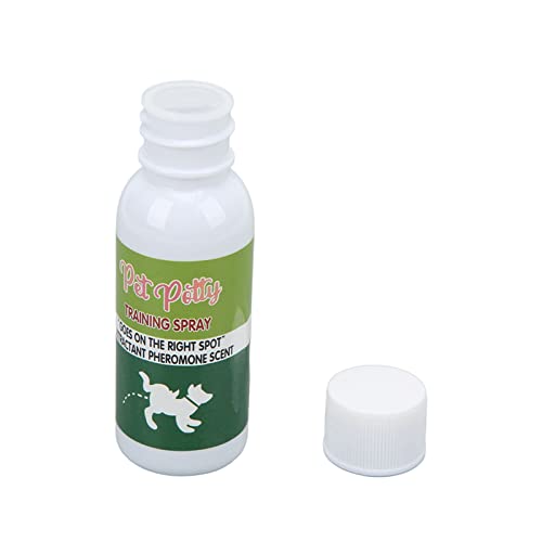 Qukaim Hundetöpfchentrainer-Spray, Hundetoiletten-Trainingsspray, 30 ml, gesund, attraktiv, tragbar, Welpenhilfe, Trainingsspray für Welpen und Hunde von Qukaim
