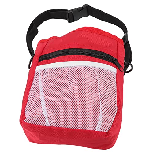 Qukaim Hundetrainingssnacktasche für Welpen, Leckerlis, Trainingstasche, Feuerhydrant-Form, Urinierpad, Trainingspapier, tragbare große Kapazität, Snack, Hüfttasche für den Außenbereich, Rot, 10 Stück Qukaim Hundetrainingssnacktasche für Welpen, Leckerlis, Trainingstasche, Feuerhydrant-Form, Urinierpad, Trainingspapier, tragbare große Kapazität, Snack, Hüfttasche für den Außenbereich, Rot, 10 Stück von Qukaim