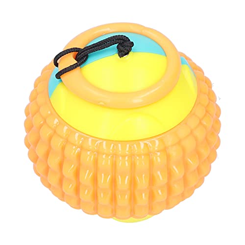 Qukaim Hundetrainingsspielzeug Hundetrainingsball, Dehnbares Kauspielzeug mit Gummiseil für interaktives Spielen, ideal für Hundeübung und Training, Orange Qukaim Hundetrainingsspielzeug Hundetrainingsball, Dehnbares Kauspielzeug mit Gummiseil für interaktives Spielen, ideal für Hundeübung und Training, Orange von Qukaim