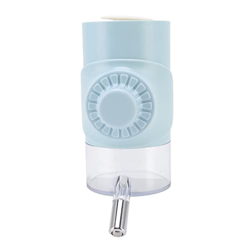 Qukaim Hundetrinkbrunnen Haustier Trinkbrunnen Automatisch Tragbar Haustier Hängender Wasserkocher für Katzen und Hunde, 500 ml Kapazität, Blau von Qukaim