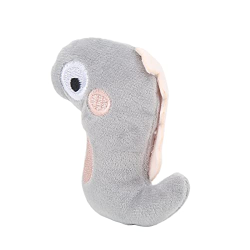 Qukaim Indoor Plüsch Katzenspielzeug Katze Balance Auto Chasing Toy, Automatisches Selbstdrehendes Interaktives Katzenspielzeug mit Katzenminze Zauberstab, Indoor Plüschtier für Langeweile Entlastung von Qukaim