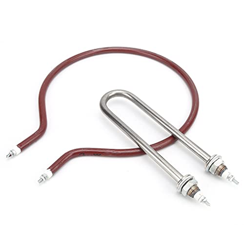 Qukaim Inkubator-Heizrohr, U-förmiges Befeuchtungsrohr, rundes Heizelement für Huhn, Ente, Gans, 300 W, Wärmeakkories, Humidify Accories von Qukaim