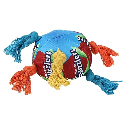 Qukaim Interactiv Hundespielzeug, Schnüffelball, interaktiver Haustierspielzeugball für Hunde und Katzen, Schnüffelball zum Training und Füttern, tragbar und bunt, bissfestes Design, 15 cm Durchmesser von Qukaim