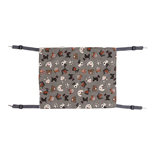 Qukaim Katzenhängematte Katzenhängematte, Doppellagige Plüschhängematte für Katzen, Kaninchen, Hamster, Welpen, Frettchen, weich und bequem, Weiß, 60 x 40 cm Qukaim Katzenhängematte Katzenhängematte, Doppellagige Plüschhängematte für Katzen, Kaninchen, Hamster, Welpen, Frettchen, weich und bequem, Weiß, 60 x 40 cm von Qukaim