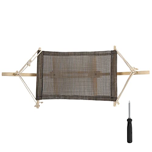 Qukaim Katzenholzstuhl Indoor Pet Chair Holzrahmen Hängematte Schlafbett, Katzenholz Hängematte für Katze/Kleine Hunde, Katzenmöbel Spielzeug, 80 x 60 x 20 cm, Naturholz-Finish Qukaim Katzenholzstuhl Indoor Pet Chair Holzrahmen Hängematte Schlafbett, Katzenholz Hängematte für Katze/Kleine Hunde, Katzenmöbel Spielzeug, 80 x 60 x 20 cm, Naturholz-Finish von Qukaim