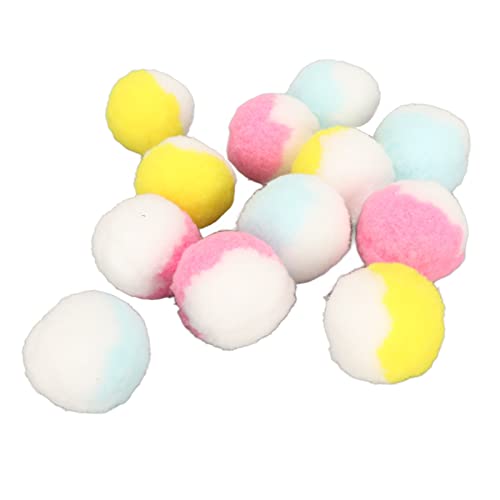 Qukaim Katzenkau-Plüsch-Ball, hängende Tür, selbstspielendes Katzenspielzeug-Set, 12 Stück, einziehbare Seilmaus und Plüschbälle, interaktives Katzenspielzeug für Kätzchen, 4,5 cm, bissfest, Qukaim Katzenkau-Plüsch-Ball, hängende Tür, selbstspielendes Katzenspielzeug-Set, 12 Stück, einziehbare Seilmaus und Plüschbälle, interaktives Katzenspielzeug für Kätzchen, 4,5 cm, bissfest, von Qukaim