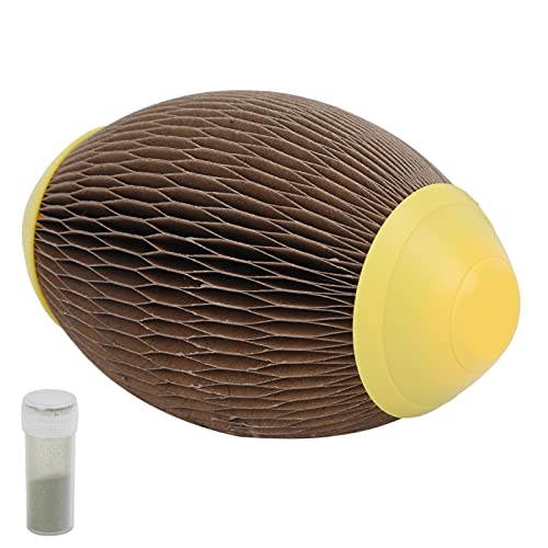 Qukaim Katzenminze Kratzfußball Spielzeug Katzenminze Ball Spielzeug, Nachfüllbar Katzenminze Kratzfußball Spielzeug, Reduziert Fettleibigkeit und Einsamkeit, Ideal für Katzen, Haustierbedarf, 10cm Qukaim Katzenminze Kratzfußball Spielzeug Katzenminze Ball Spielzeug, Nachfüllbar Katzenminze Kratzfußball Spielzeug, Reduziert Fettleibigkeit und Einsamkeit, Ideal für Katzen, Haustierbedarf, 10cm von Qukaim