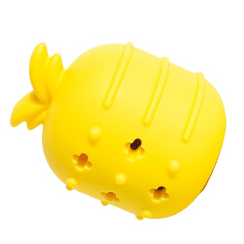 Qukaim Katzenminze Silikonspielzeug Katzenminze Kauspielzeug Weiches Silikon Bissfest Fruchtform Katzenspielzeug Inklusive Katzenminze zum Zähneknirschen und Reinigen, Ananas-Design Qukaim Katzenminze Silikonspielzeug Katzenminze Kauspielzeug Weiches Silikon Bissfest Fruchtform Katzenspielzeug Inklusive Katzenminze zum Zähneknirschen und Reinigen, Ananas-Design von Qukaim