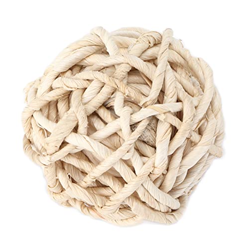 Qukaim Kleintier Kauspielzeug Maisschale Spielzeug Ball, Kleintier Kauen Rollspielzeug für Kaninchen und Hamster, Zähneknirschen Aktivität, Natürliches Material, 6cm Durchmesser Qukaim Kleintier Kauspielzeug Maisschale Spielzeug Ball, Kleintier Kauen Rollspielzeug für Kaninchen und Hamster, Zähneknirschen Aktivität, Natürliches Material, 6cm Durchmesser von Qukaim
