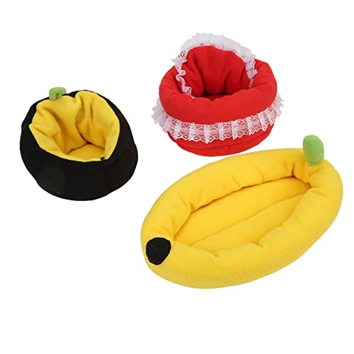 Qukaim Kleintier Winter Warmes Bett Haus Waschbar Haustier Nest Sofa Quadratisches Hängebett für Hamster Meerschweinchen Chinchilla Igel 30 x 30 cm Bequeme Mini Käfig Accories Qukaim Kleintier Winter Warmes Bett Haus Waschbar Haustier Nest Sofa Quadratisches Hängebett für Hamster Meerschweinchen Chinchilla Igel 30 x 30 cm Bequeme Mini Käfig Accories von Qukaim