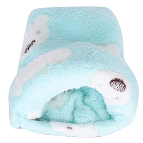 Qukaim Kleintiere Schlafkäfig Haus Kleintier Schlafkäfig Haus Winter Hamster Warmes Haus für Eichhörnchen, Ratten und Kaninchen, Grün, Geeignet für kleine Haustiere, Größe S Qukaim Kleintiere Schlafkäfig Haus Kleintier Schlafkäfig Haus Winter Hamster Warmes Haus für Eichhörnchen, Ratten und Kaninchen, Grün, Geeignet für kleine Haustiere, Größe S von Qukaim