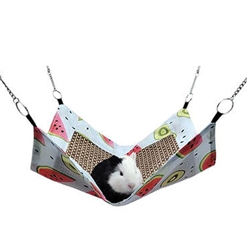 Qukaim Kleintierhängematte Kühlmatte Sommer Kühlende Hamster Hängematte für Hamsterkäfig Meerschweinchen Kaninchen Chinchilla Wassermelone Design 30x30cm Ideal für kleine Haustiere Qukaim Kleintierhängematte Kühlmatte Sommer Kühlende Hamster Hängematte für Hamsterkäfig Meerschweinchen Kaninchen Chinchilla Wassermelone Design 30x30cm Ideal für kleine Haustiere von Qukaim